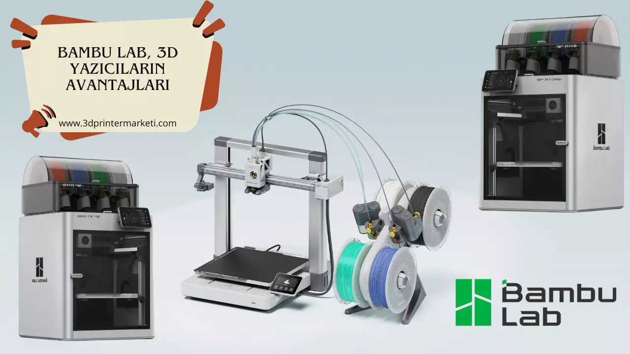 Bambu Lab, 3D Yazıcıların Avantajları