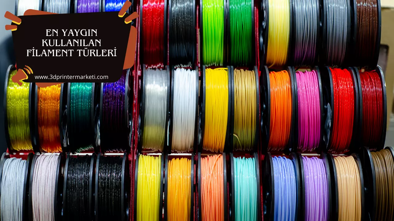 3D Filament Market - PLA, ABS, PETG & Daha Fazlası