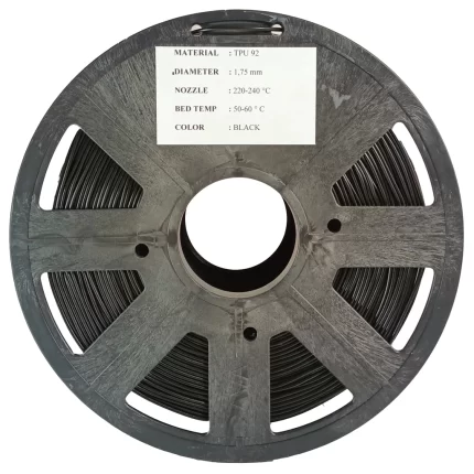 SAVA Siyah TPU Filament 1.75mm 1kg (92 Shore)