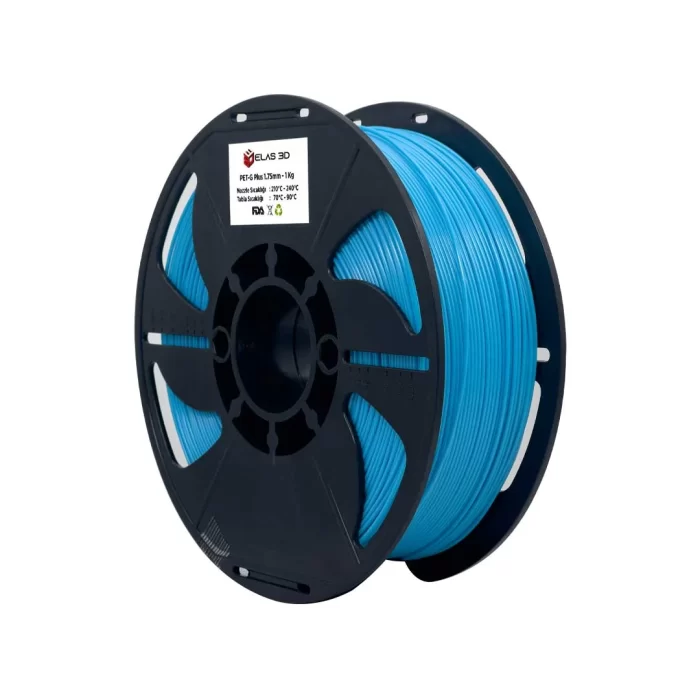 ELAS Açık Mavi PETG Filament 1.75mm 1kg