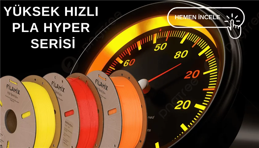 Yuksek Hizli PLA HYPER Filament Serisi