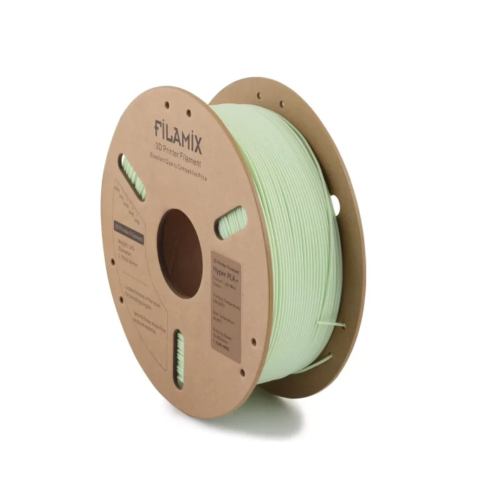 FİLAMİX Light Mint Green (Açık Mint Yeşili) Hyper PLA+ Filament 1.75mm 1kg