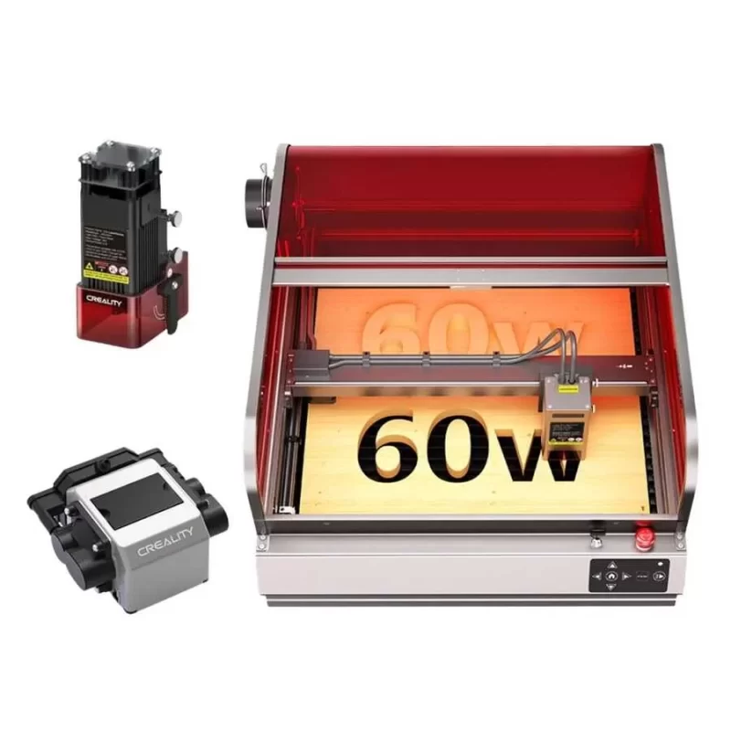 Creality Falcon2 PRO 60W Kapalı Lazer Kesim ve Gravür Makinesi