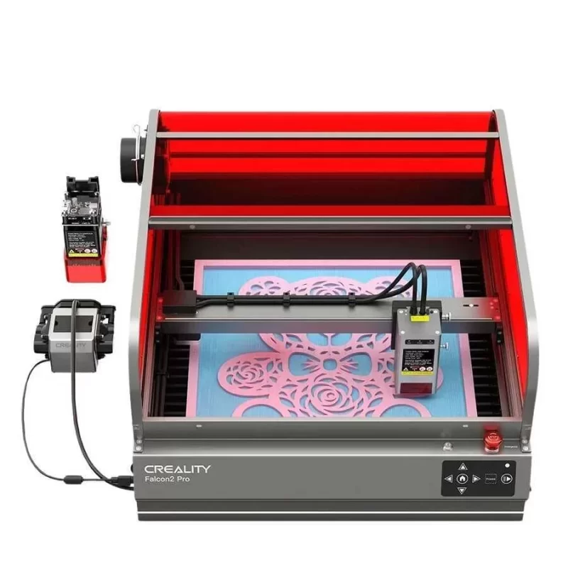 Creality Falcon2 PRO 60W Kapalı Lazer Kesim ve Gravür Makinesi