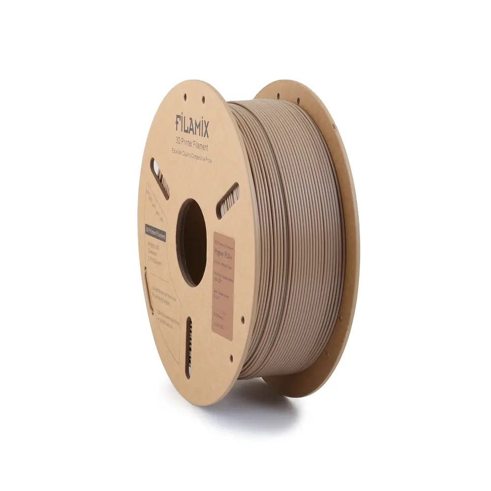 filamix-hyper-pla-filament-ahsap-rengi2 FİLAMİX Wood Color (Ahşap Rengi) Hyper PLA+ Filament 1.75mm 1kg