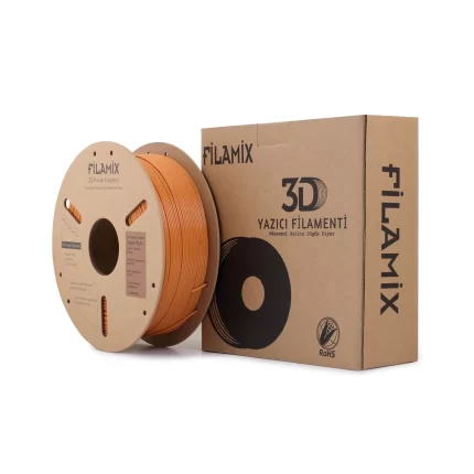 FİLAMİX Reddish Brown (Kızıl Kahverengi) Hyper PLA+ Filament 1.75mm 1kg