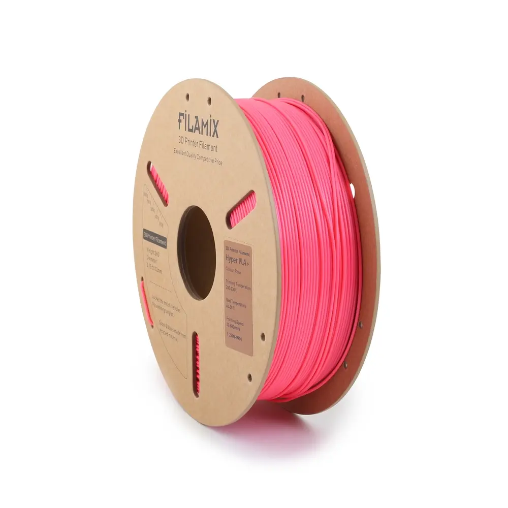 filamix-hyper-pla-filament-rose2 FİLAMİX Rose (Gül) Hyper PLA+ Filament 1.75mm 1kg