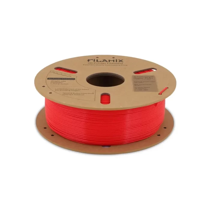 FİLAMİX True Red (True Red Kırmızı) Hyper PLA+ Filament 1.75mm 1kg