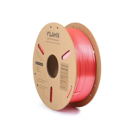 FİLAMİX Coral Pink Silk PLA Filament 1.75mm 1kg