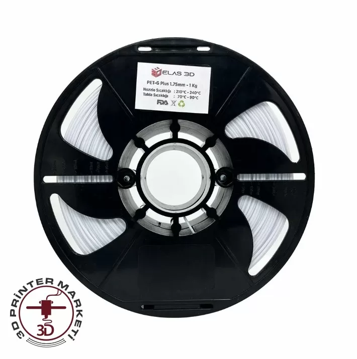 beyaz-elas-petg-wm ELAS Beyaz PETG Filament 1.75mm 1kg