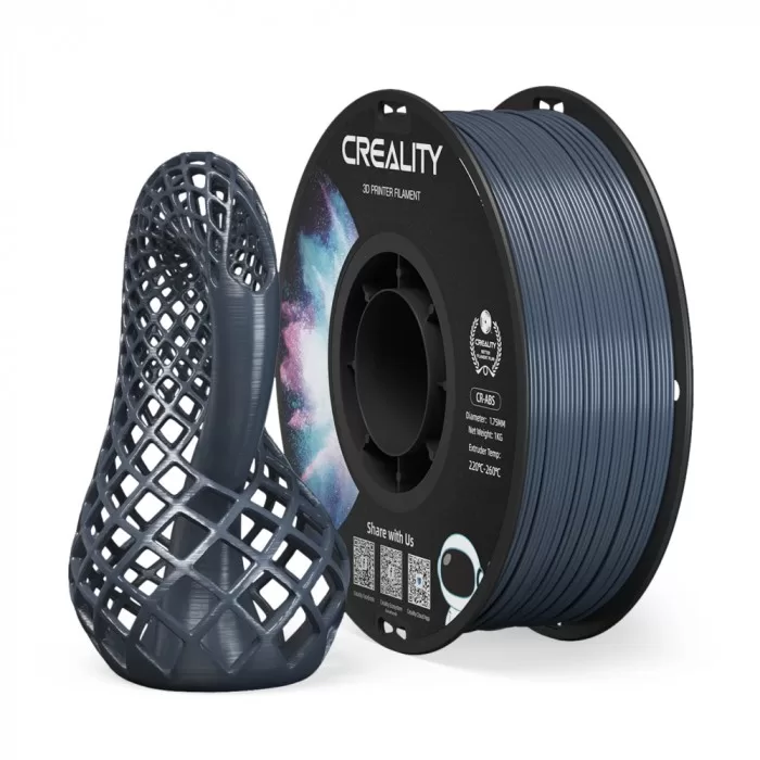 creality-cr-abs-gri Creality CR-ABS Filament Gri 1.75mm 1kg