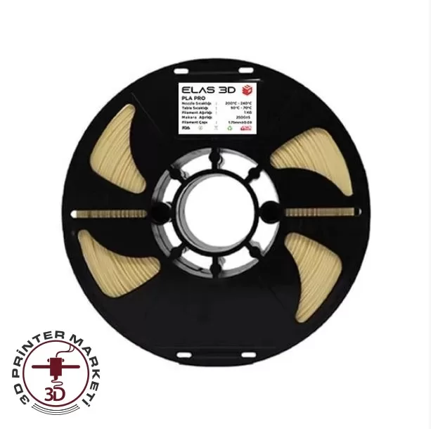 elas-bej-pla-pro-filament-2-wm ELAS Bej PLA PRO Filament 1.75mm 1kg
