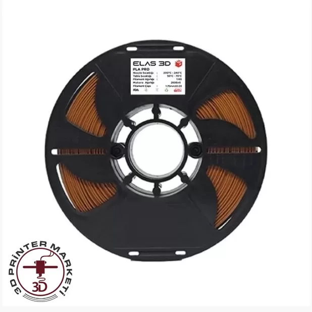 elas-kahverengi-pla-pro-1-wm-1 ELAS Kahverengi PLA PRO Filament 1.75mm 1kg