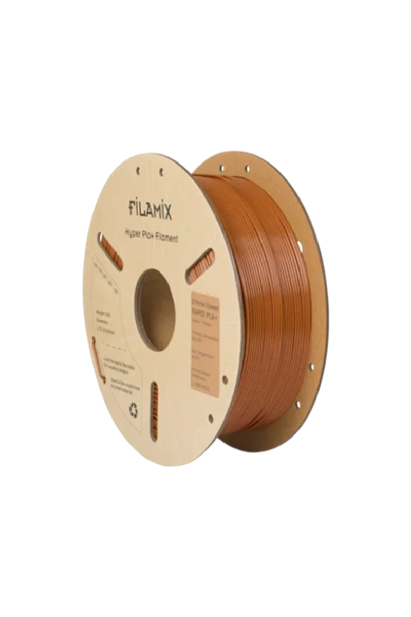 filamix-kahverengi-hyper-pla FİLAMİX Brown (KAHVERENGİ) Hyper PLA+ Filament 1.75mm 1kg
