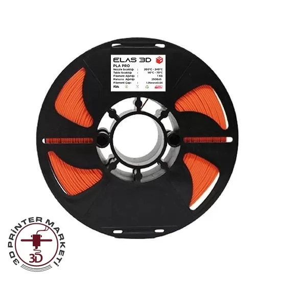 pro-turuncu-3-wm ELAS Turuncu PLA PRO Filament 1.75mm 1kg