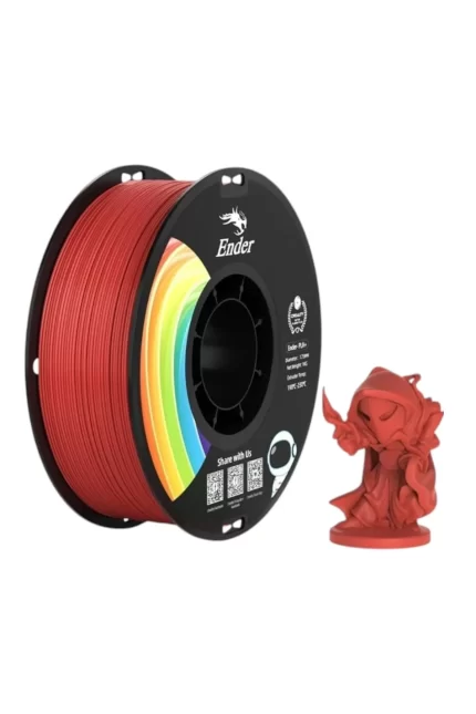 Creality Ender PLA Plus Filament Kırmızı 1.75mm 1kg