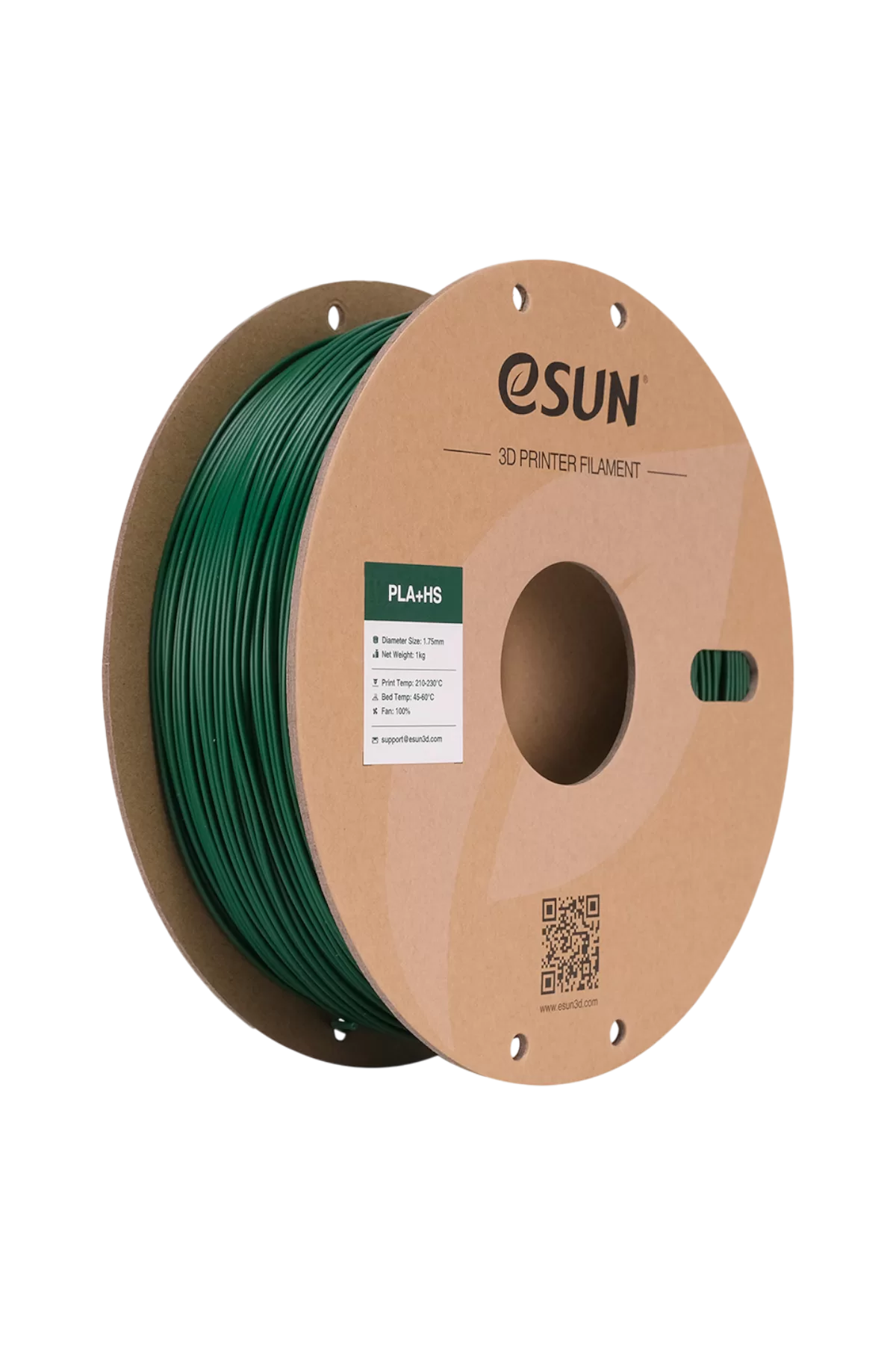 eSUN PLA HS Filament Çam Yeşili 1.75mm 1KG eSUN PLA HS Filament Çam Yeşili 1.75mm 1KG