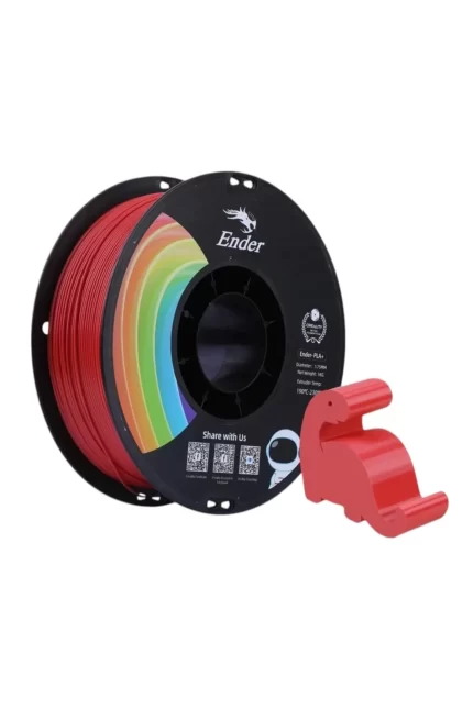 Creality Ender PLA Plus Filament Bayrak Kırmızı 1.75mm 1kg