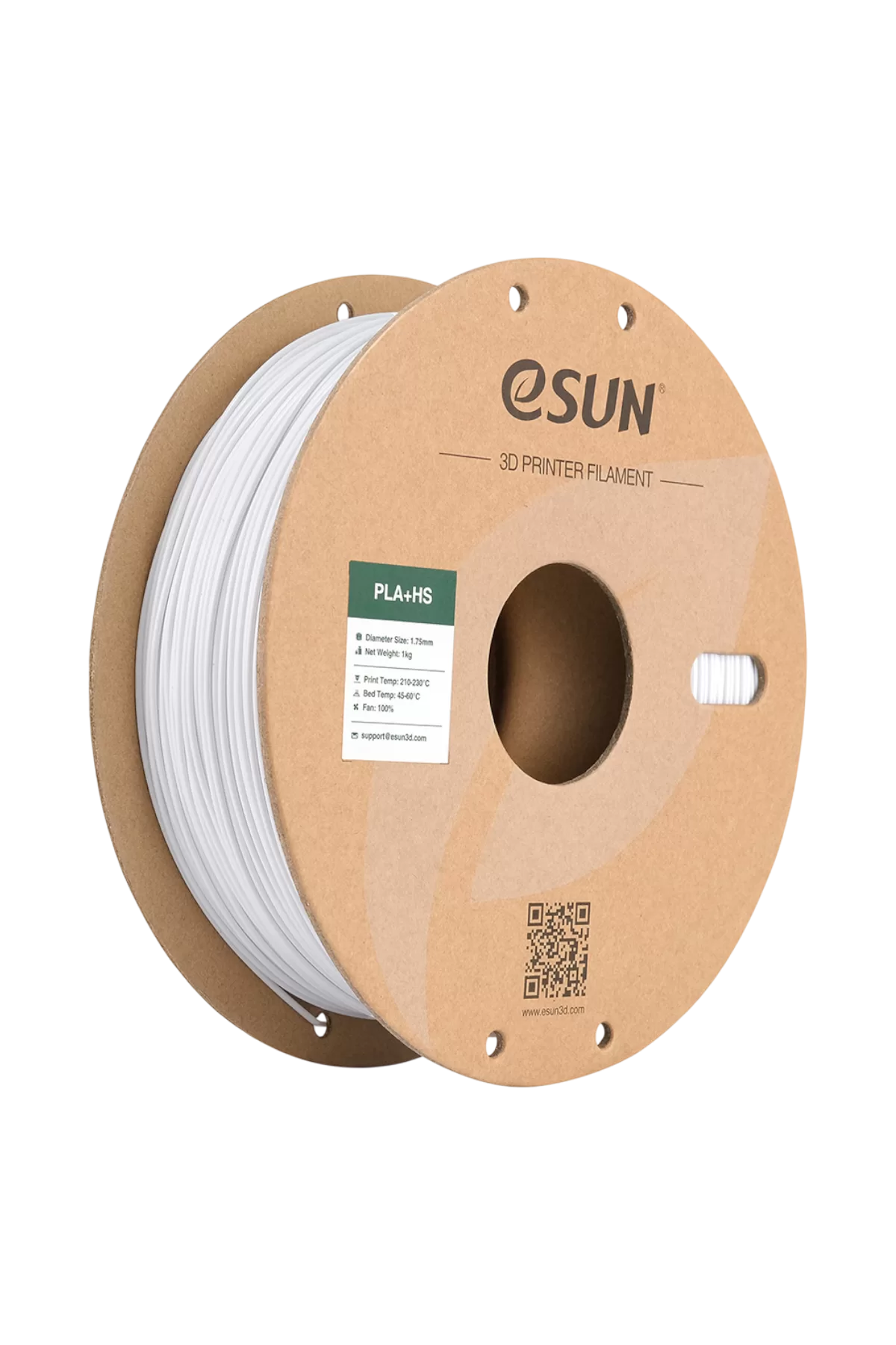 eSUN PLA HS Filament Soğuk Beyaz 1.75mm 1KG eSUN PLA HS Filament Soğuk Beyaz 1.75mm 1KG