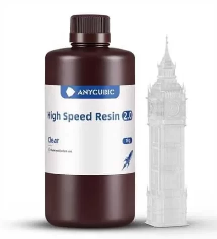 Anycubic High Speed 2.0 Resin Clear 1kg