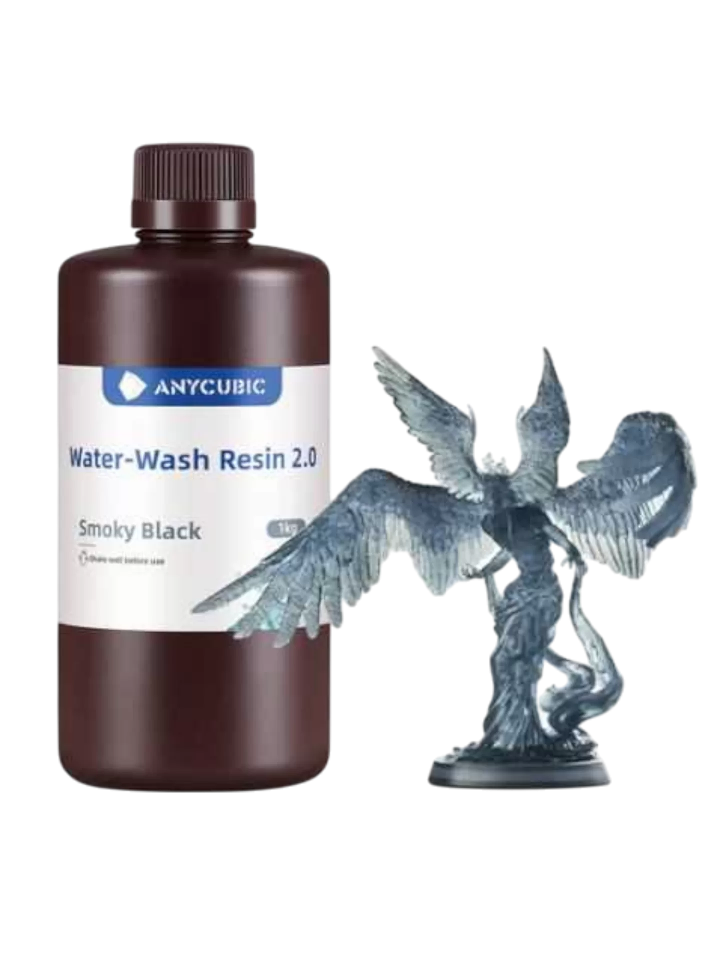 Anycubic Water Wash Resin 2.0 Smoky Siyah 1kg Anycubic Water Wash Resin 2.0 Smoky Siyah 1kg