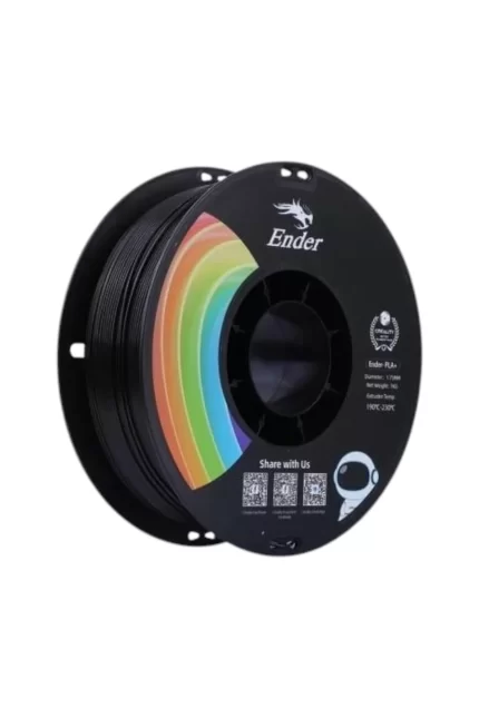 Creality Ender PLA+ Filament Siyah 1.75mm 1KG