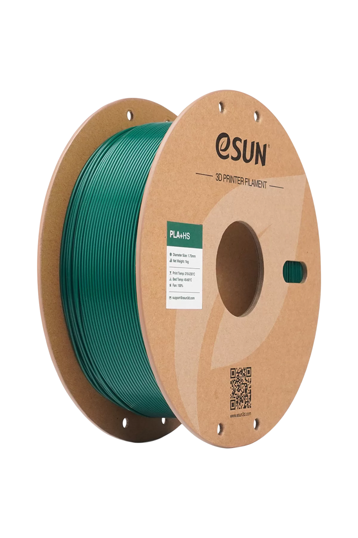 eSUN PLA HS Filament Holly Yeşil 1.75mm 1KG eSUN PLA HS Filament Holly Yeşil 1.75mm 1KG