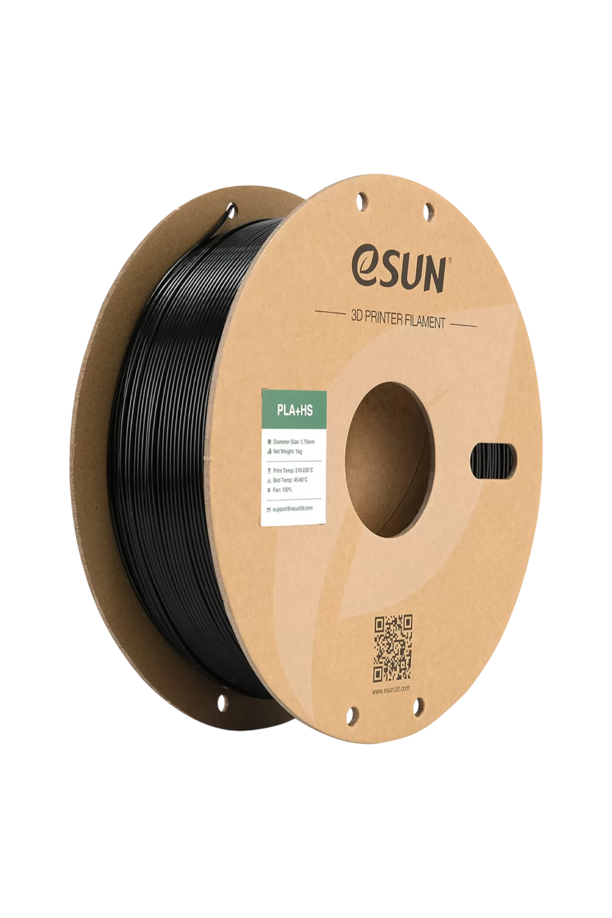 eSUN PLA HS Filament Siyah 1.75mm 1KG eSUN PLA HS Filament Siyah 1.75mm 1KG