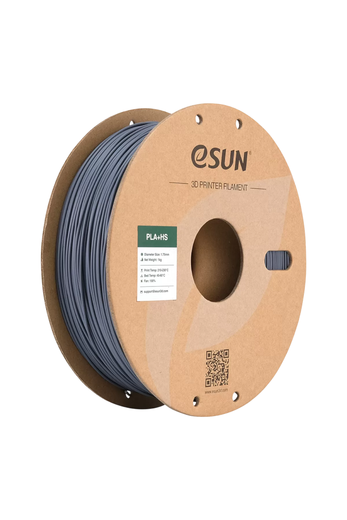 eSUN PLA HS Filament Gri 1.75mm 1KG eSUN PLA HS Filament Gri 1.75mm 1KG