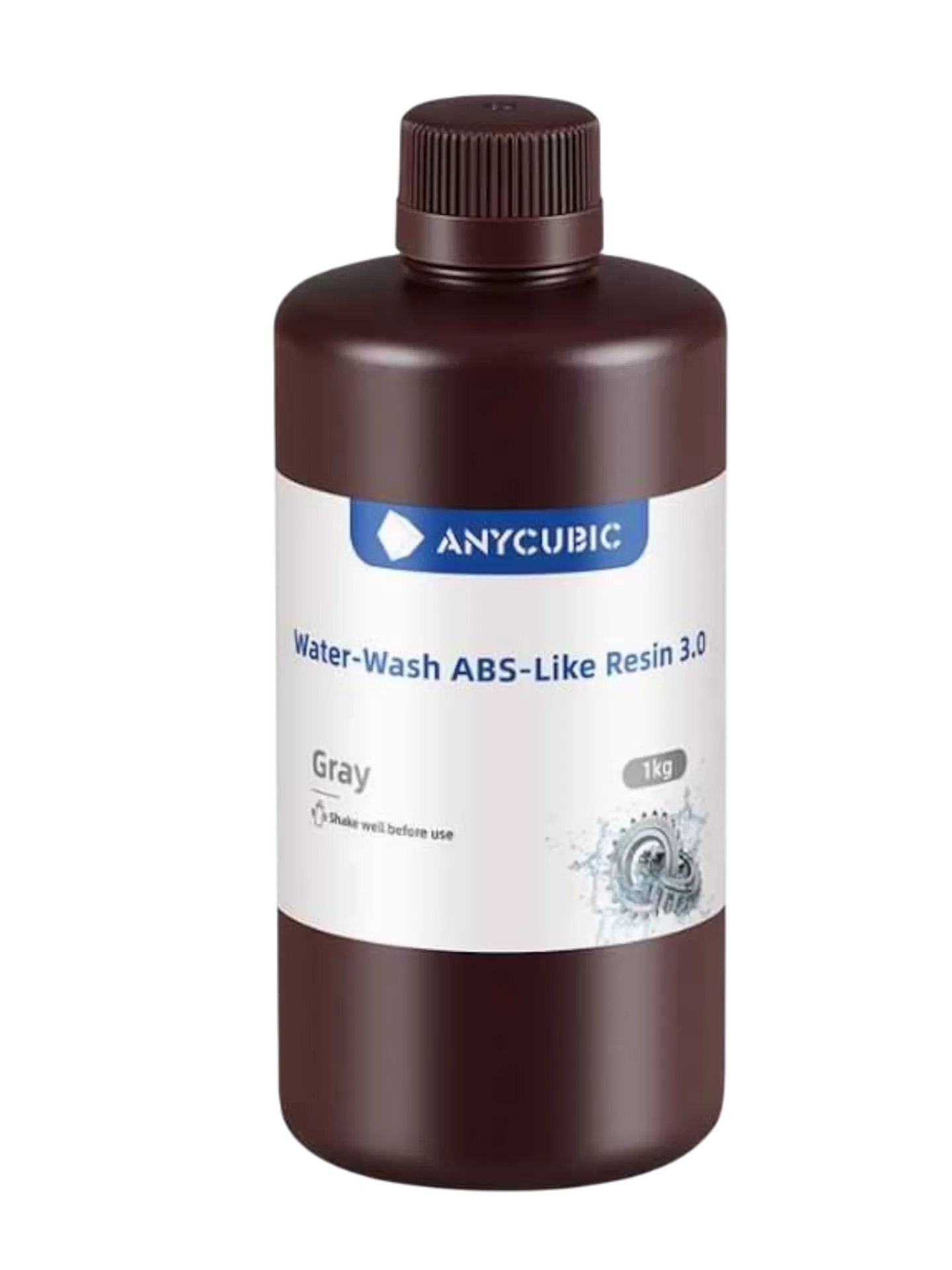 Anycubic Water Wash ABS-Like Resin 3.0 Gri 1kg Anycubic Water Wash ABS-Like Resin 3.0 Gri 1kg