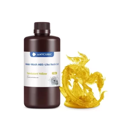Anycubic Water Wash ABS-Like Resin 3.0 Translucent Sarı 1kg