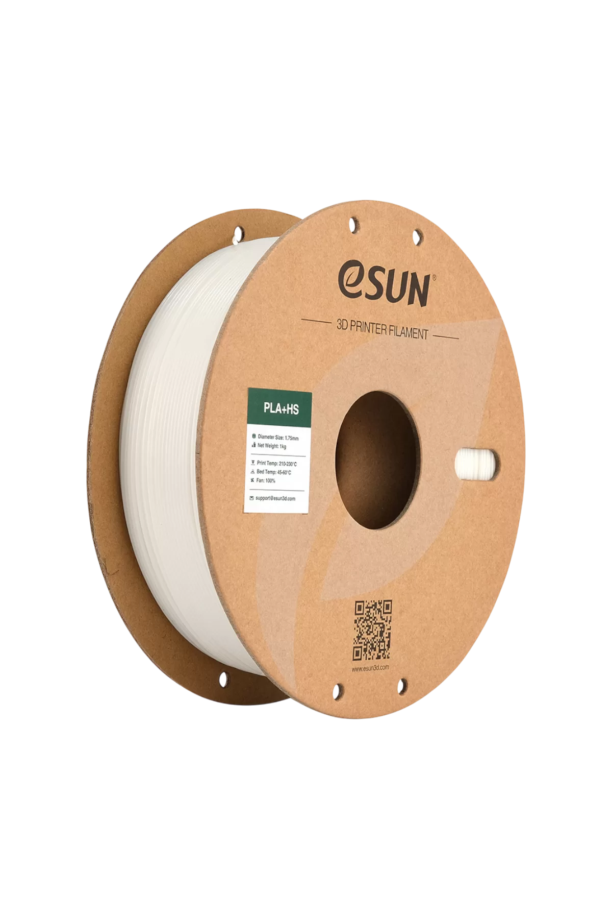 eSUN PLA HS Filament Beyaz 1.75mm 1KG eSUN PLA HS Filament Beyaz 1.75mm 1KG