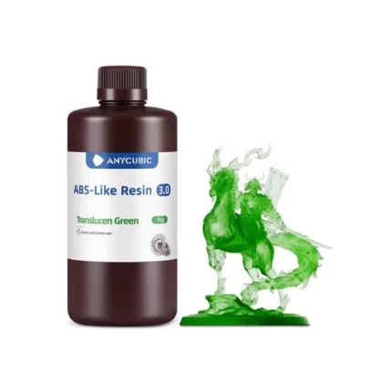 Anycubic Water Wash ABS-Like Resin 3.0 Translucent Yeşil 1kg
