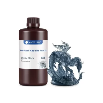 Anycubic Water Wash ABS-Like Resin 3.0 Smoky Siyah 1kg