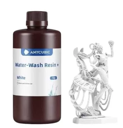 Anycubic Water Wash Resin Plus Beyaz 1kg Anycubic Water Wash Resin Plus Beyaz 1kg
