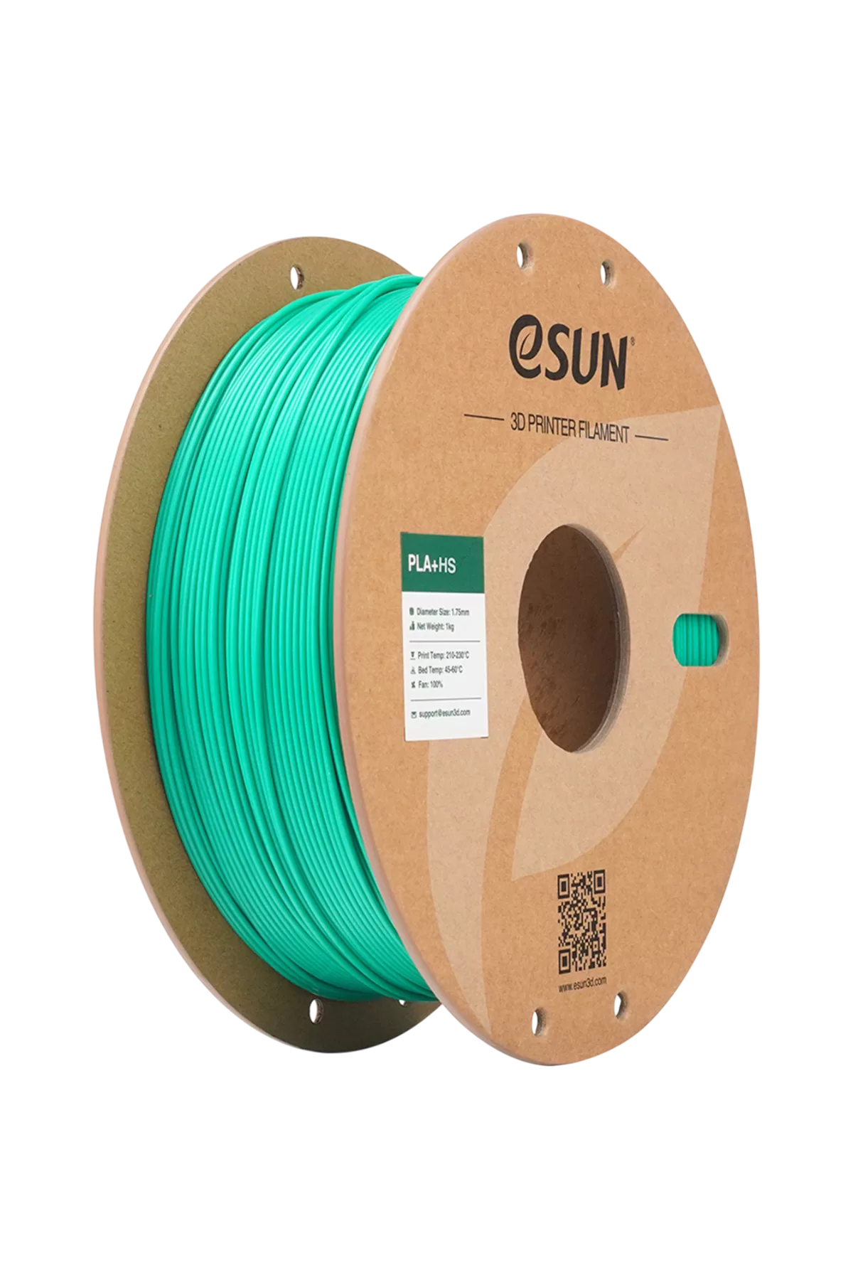 eSUN PLA HS Filament Jade Yeşili 1.75mm 1KG eSUN PLA HS Filament Jade Yeşili 1.75mm 1KG