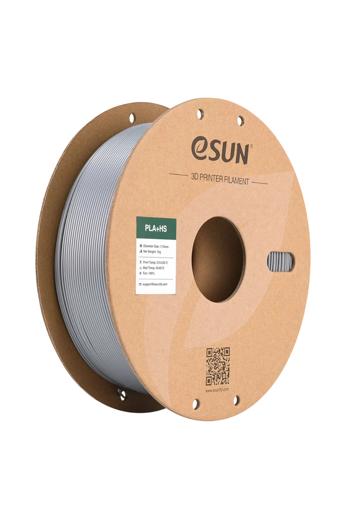 eSUN PLA HS Filament Gümüş 1.75mm 1KG eSUN PLA HS Filament Gümüş 1.75mm 1KG