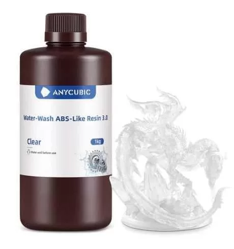 Anycubic ABS-Like Resin 3.0 Clear 1kg
