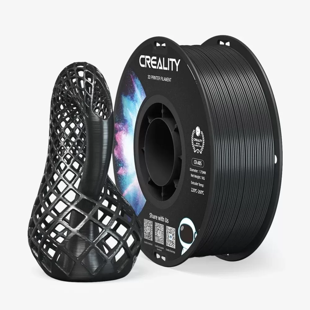 Creality CR-ABS Siyah Filament 1.75mm 1kg Creality CR-ABS Siyah Filament 1.75mm 1kg