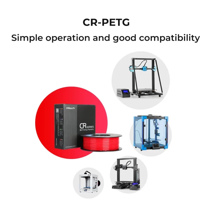 Creality CR-PETG Beyaz Filament 1.75mm 1kg - Görsel 3