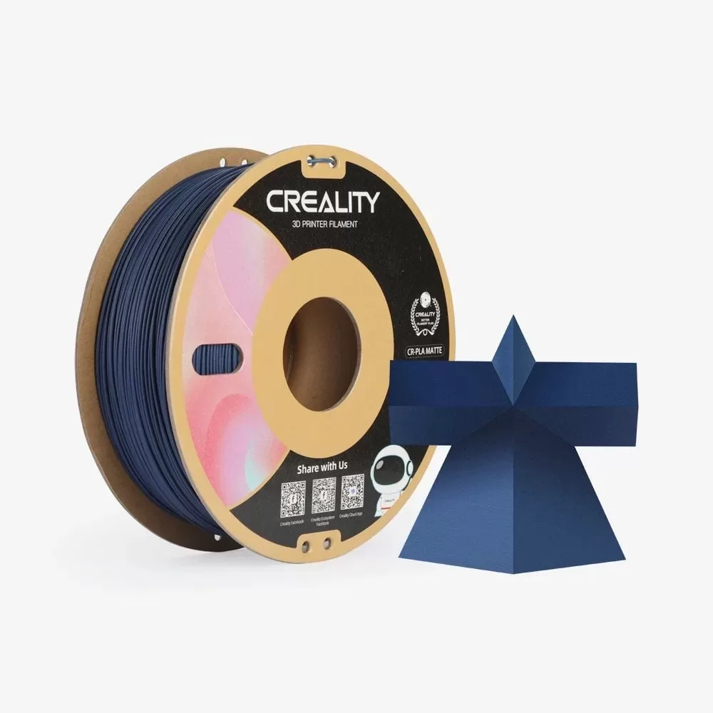 Creality CR-PLA Matte Lacivert Filament 1.75mm 1kg Creality CR-PLA Matte Lacivert Filament 1.75mm 1kg